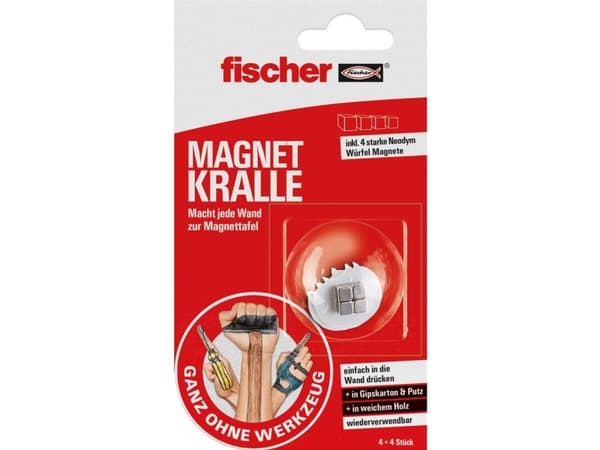 Fischer magneettipidike 4 kpl 545954