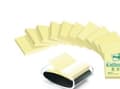 Miniatyrbild 4 av 4: Post-it Z-notes Millenium dispenser + 12 Recycled Z-notes blokke, 76 x 76 mm