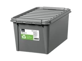 Opbevaringskasse, SmartStore Recycled 45, 59 x 39 x 31 cm, grå, 47 L