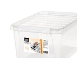 Opbevaringskasse SmartStore™ Recycled Classic 31 - 32 ltr. med låg 50x39x26 cm - (1 stk.)