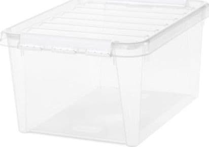 Opbevaringskasse SmartStore™ Recycled Classic 31 - 32 ltr. med låg 50x39x26 cm - (1 stk.)
