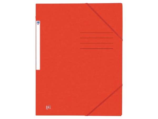 Oxford 400116308, Envelope folder, A4, Fotoark kartong, Rød, 200 ark, 390 g/m²
