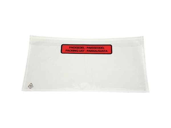 Slipcase-taskut, c65, tekstillä, 132 x 235 mm, laatikko 1 000 kpl.