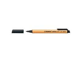 STABILO GREENpoint, Sort, Sort, Oransje, Plast, Rund, Fiber, 0,8 mm