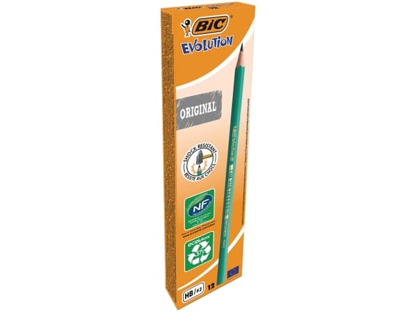 Blyertspenna BIC Ecolutions 650, HB - (ask med 12)
