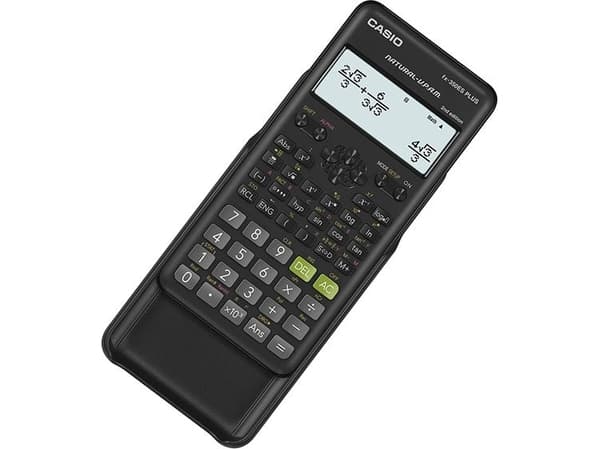 Casio fx-350ES PLUS 2nd edition - Vitenskapelig kalkulator - batteri
