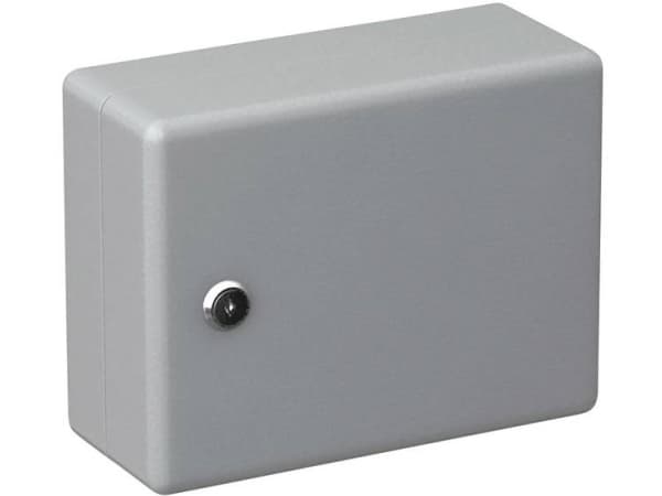 BASI SK 50, Metalli, Harmaa, 10 koukku(a), Avain, 1 kpl, 150 x 65 x 115 mm