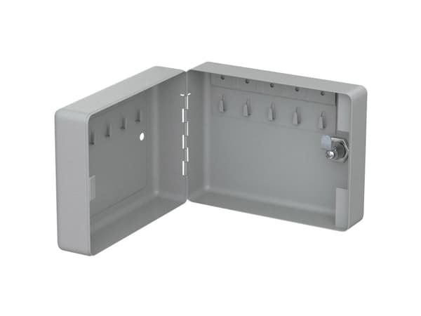 BASI SK 50, Metalli, Harmaa, 10 koukku(a), Avain, 1 kpl, 150 x 65 x 115 mm