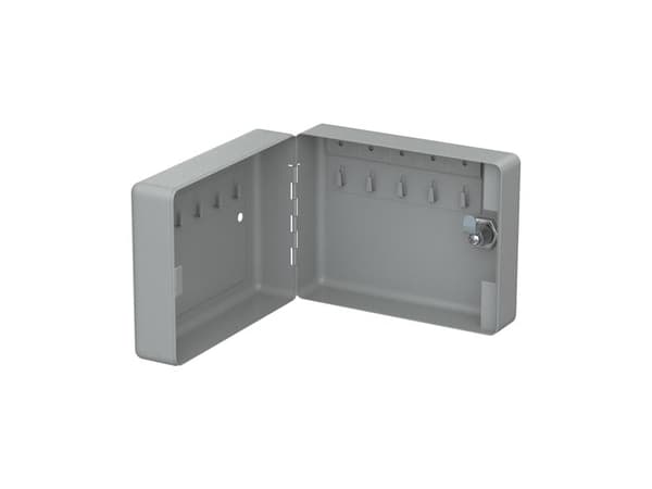 BASI SK 50, Metalli, Harmaa, 10 koukku(a), Avain, 1 kpl, 150 x 65 x 115 mm