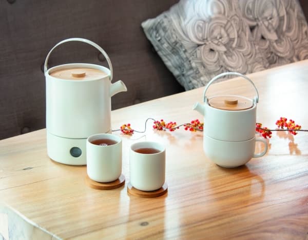 Bredemeijer Umea - Tea-for-one set - hvit