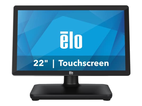 EloPOS System i5 - Med I/O-hubbstativ - allt-i-ett - 1 x Core i5 8500T / upp till 3.5 GHz - vPro - RAM 8 GB - SSD 128 GB - UHD Graphics 630 - Gigabit