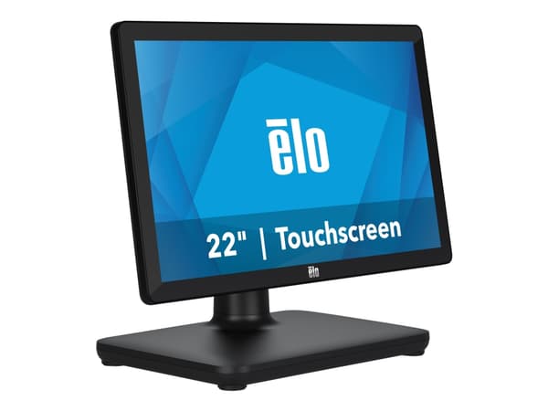 EloPOS System i5 - Med I/O-hubbstativ - allt-i-ett - 1 x Core i5 8500T / upp till 3.5 GHz - vPro - RAM 8 GB - SSD 128 GB - UHD Graphics 630 - Gigabit