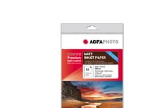 AgfaPhoto Premium - Matt - bestruket - vit - A4 (210 x 297 mm) - 130 g/m² - 50 ark box - fotopapper