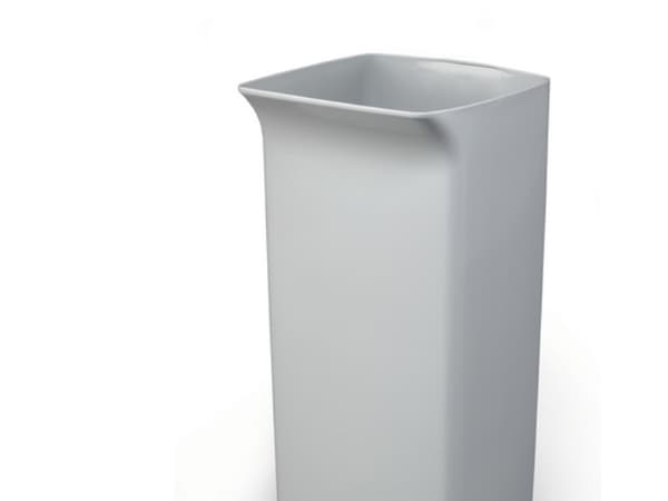 Durable 1800798050, 40 L, Suorakulmainen, Muovi, Harmaa, Ohje, 310 mm