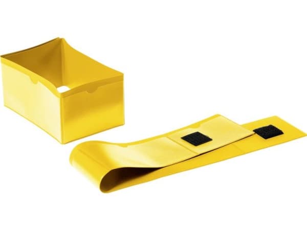 Durable 172404, Keltainen, 596 mm, 75 mm, 50 kpl