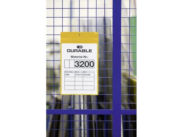 Durable 174804, Gult, A4, 311 mm, 280 mm, 10 stykker