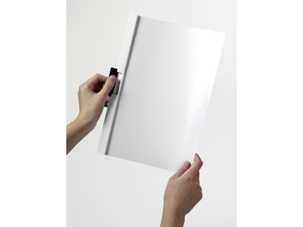 Durable DURACLIP 60, Flerfarget, PVC, Stål, 60 ark, A4
