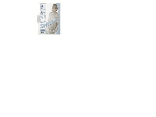Slitesterk Swingclip, Hvit, Polypropylen (PP), 30 ark, A4, 25 stk.