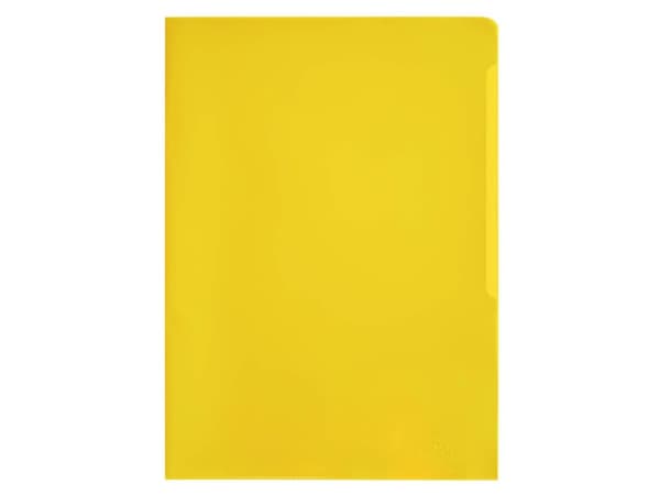 Plastomslag Durable A4 gul PP 0,10 mm - (100 stk.)