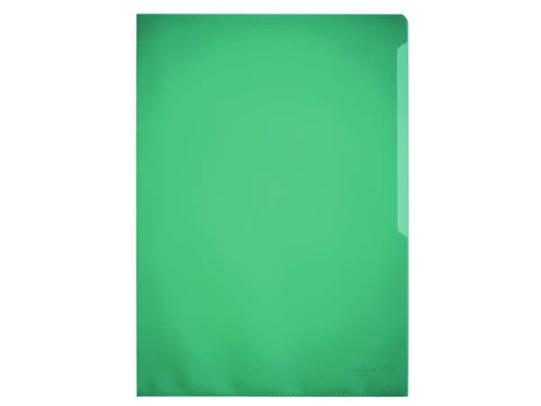 Plastomslag Durable A4 grøn 0,10 mm PP - (100 stk.)