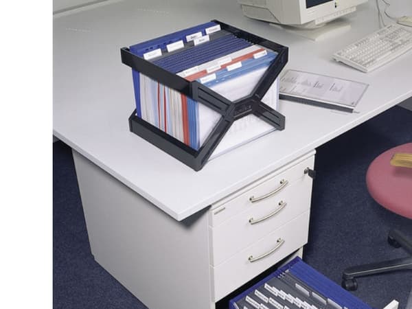 DURABLE CARRY PLUS - Hengefilskrivebordsordner - for A4 - blå
