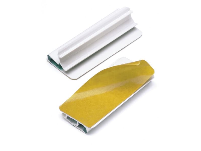 Pappersklämma Durable VARIOCLIP® vit - (5 st.)