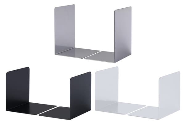 Kirjatuki Durable 130x160x123 mm hopea - (2 kpl)