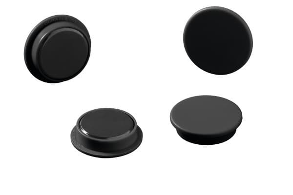 DURABLE - Magnet - 3,2 cm diameter - svart (en pakke 20)