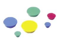 DURABLE - Magnet - 3,2 cm diameter - rød (en pakke 20)