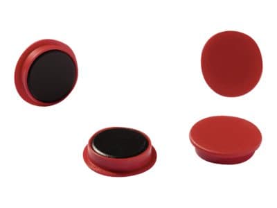 DURABLE - Magneetti - 3,2 cm halkaisija - rød (pakke med 20)