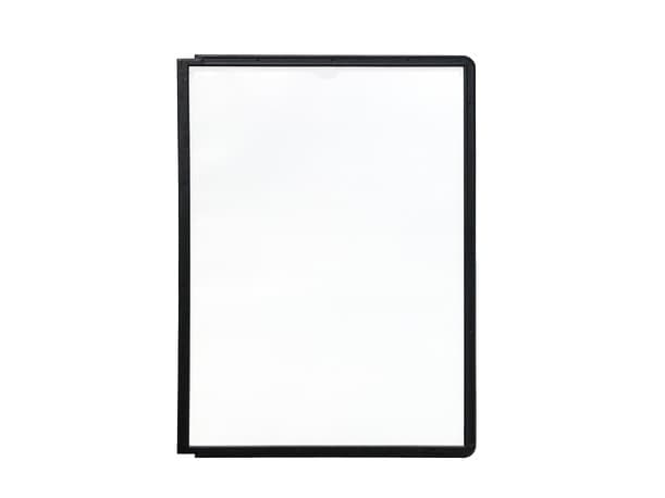 Durable SHERPA Display Panel A4 Black, Sort