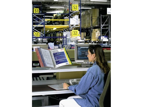 Durable 5684-10, Bordstativ, Grå, Plast, Stål, A4, 190 mm, 165 mm