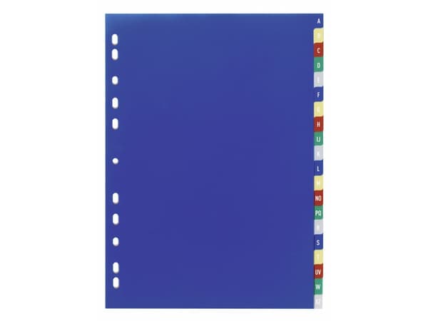 Durable 675527, Kirjainvälilehti, Monivärinen, Muotokuva, A4, 220 mm, 297 mm