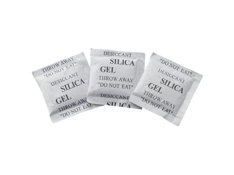 Conrad TC-8805232, Desiccant bag, Vit, Silica gel, 57 mm, 72 mm, 3 mm