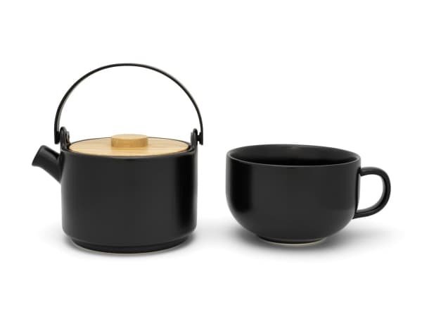 Bredemeijer Umea - Tea-for-one set - svart