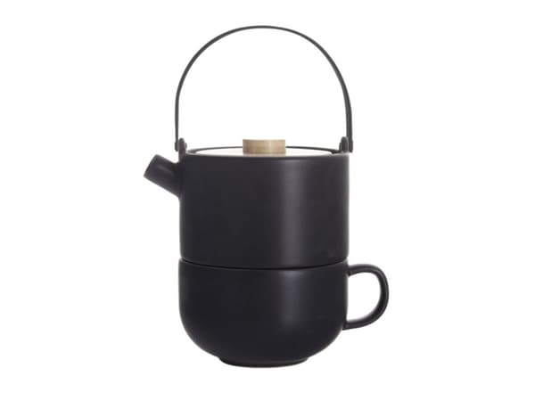 Bredemeijer Umea - Tea-for-one set - svart