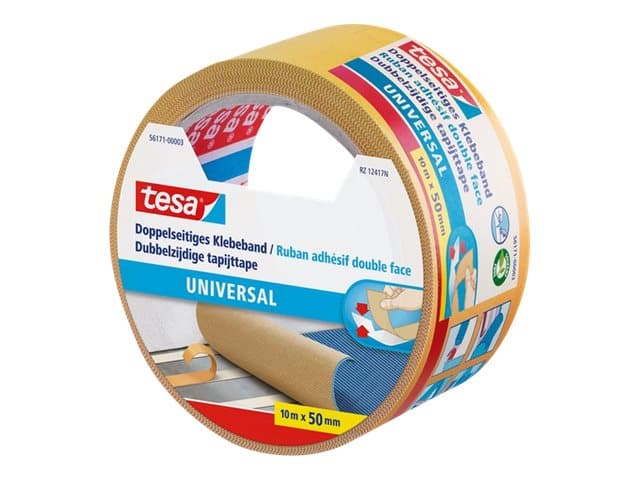 Tesa Universal - Dubbelsidig tejp - 50 mm x 10 m