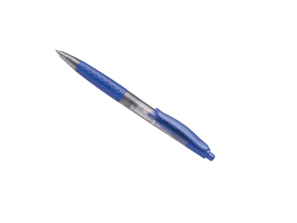 Schneider Schreibgeräte Gelion 1, Indragbar gelpenna, Blå, Blå, Transparent, Plast, Ambidextrous, Medium