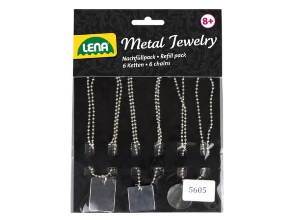 Lena Metal smykker Genopfyldningspakke