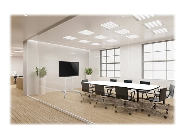 Neomounts NS-M1250 - Vogn - for flatpanel - hvit - skjermstørrelse: 37"-70"