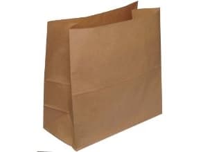 Klodsbundspose 350x170x350 mm 21 ltr 80 gr FSC Brun,200 stk/krt