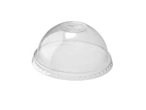 Låg Hvælvet med X-hul Ø95 mm PET Klar til Drikkeglas,1000 stk/krt