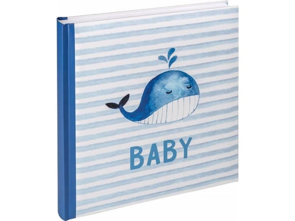 Walther Walther Sam blå 28x30,5 50 hvite Sider Babyalbum UK183L