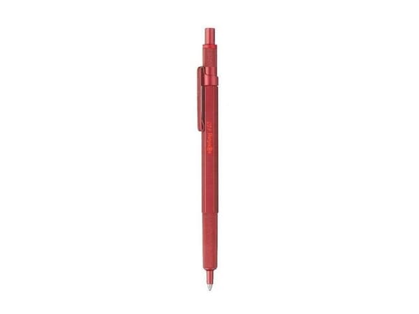 Rotring 600, Klämma, Fastklämbar, indragbar kulspetspenna, Påfyllnadsbar, Svart, 1 styck