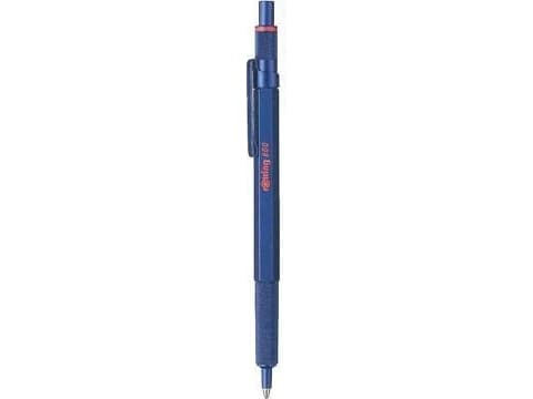 Rotring 600, Klämma, Fastklämbar, indragbar kulspetspenna, Påfyllnadsbar, Svart, 1 styck