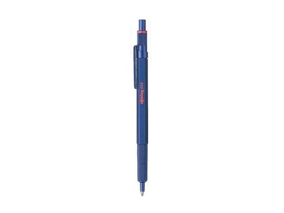 Rotring 600, Klämma, Fastklämbar, indragbar kulspetspenna, Påfyllnadsbar, Svart, 1 styck
