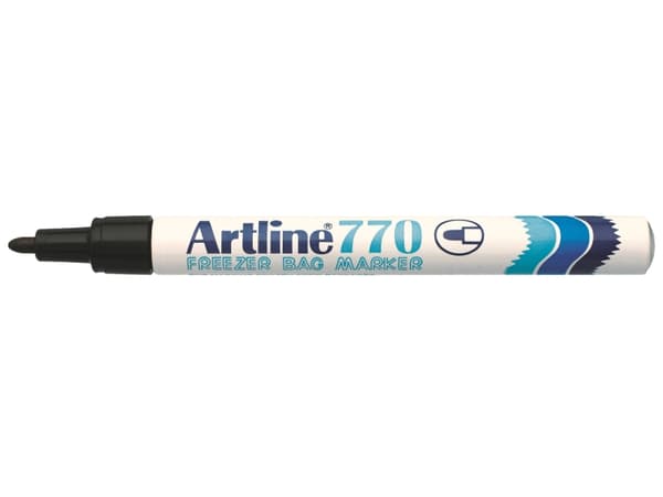 Frysemarker Artline 770 sort 1,0 mm