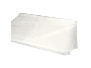 Plastpose 70x50 cm 35 my til ½ kagemandsækse PP Klar,5 pk x 50 stk/krt