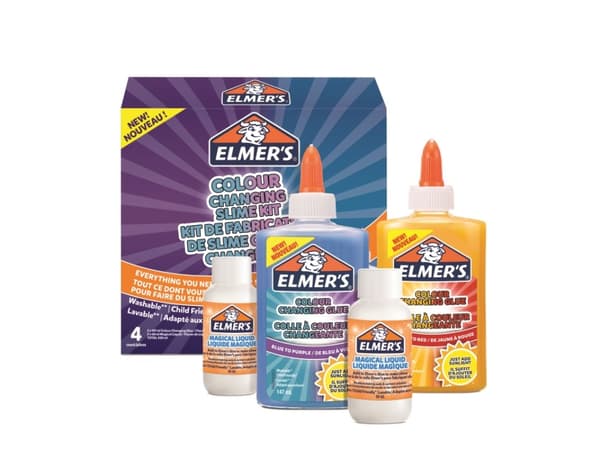 Elmer's värinvaihteleva DIY Slime -pakkaus