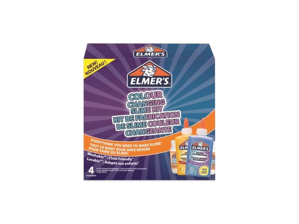 Elmer's värinvaihteleva DIY Slime -pakkaus